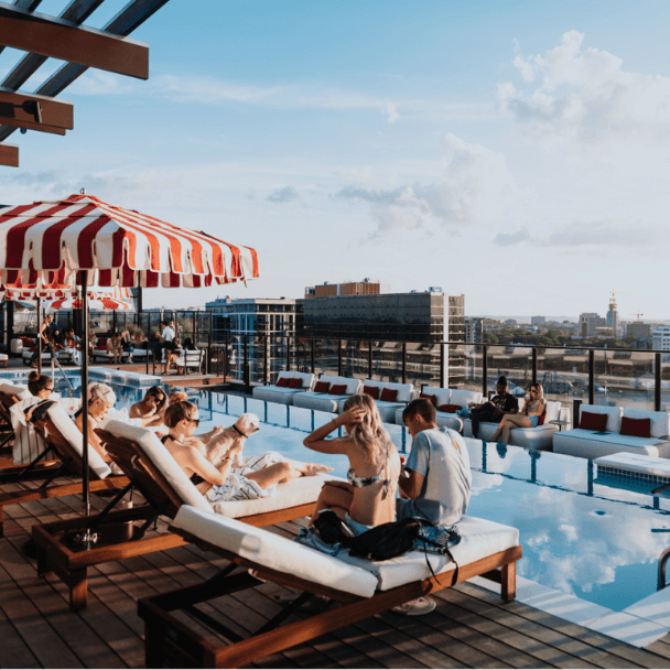 The Pool Club at Virgin Hotels Nashville Summer SendOff