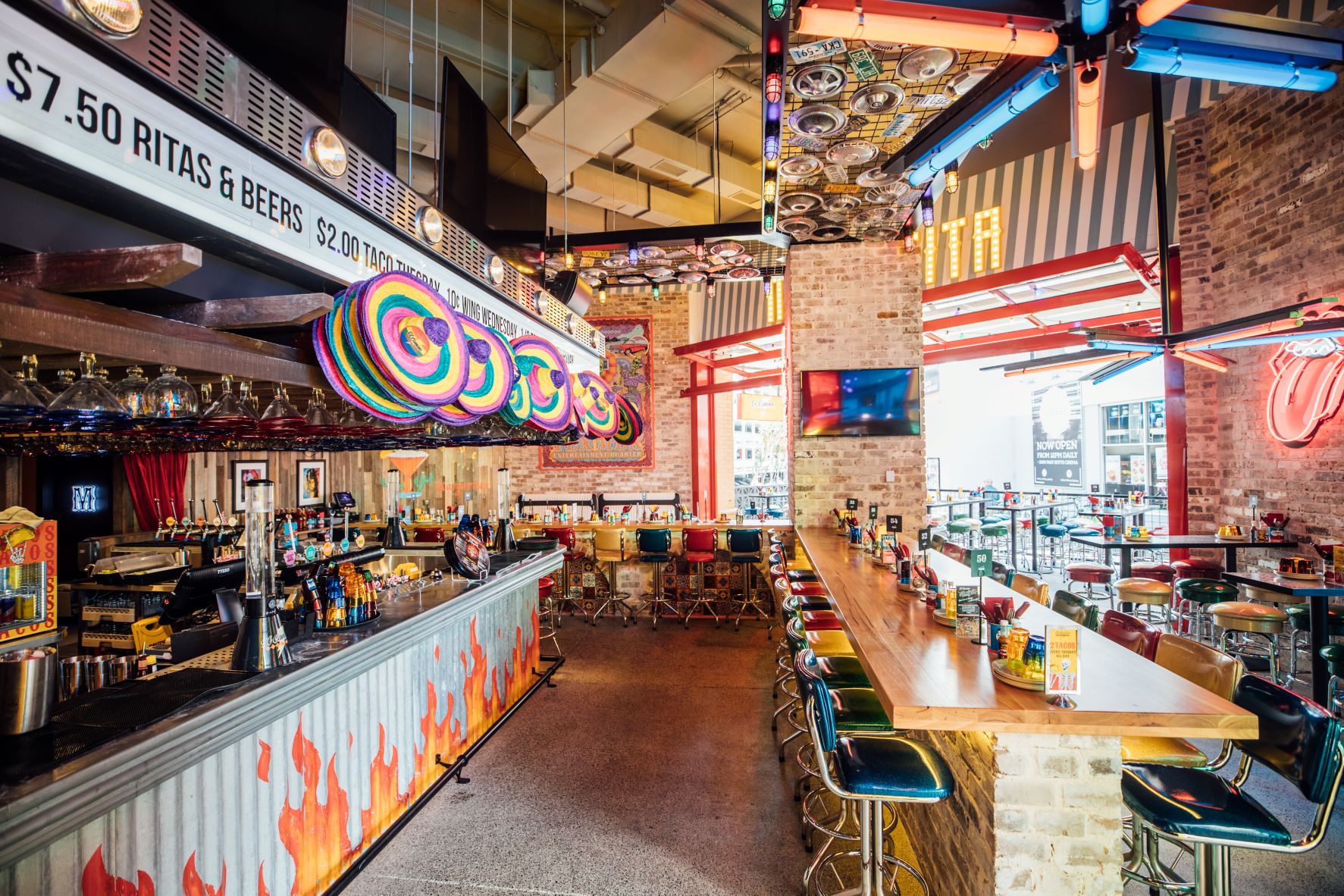 El Camino Cantina Entertainment Quarter Dining Bookings