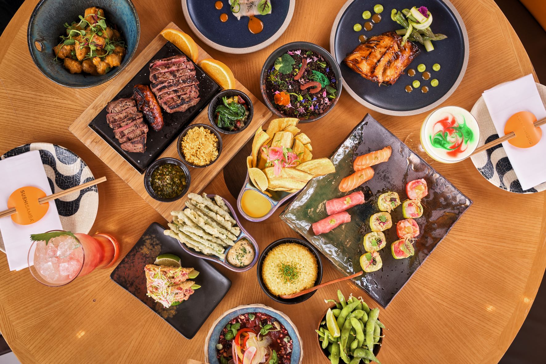 Business Lunch Menu Sushi Samba