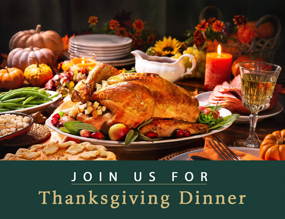 Flores And Pine Thanksgiving Dinner