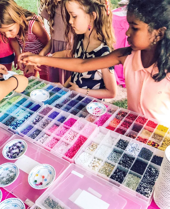 Experiences at The RitzCarlton Bacara, Santa Barbara Necklace Making