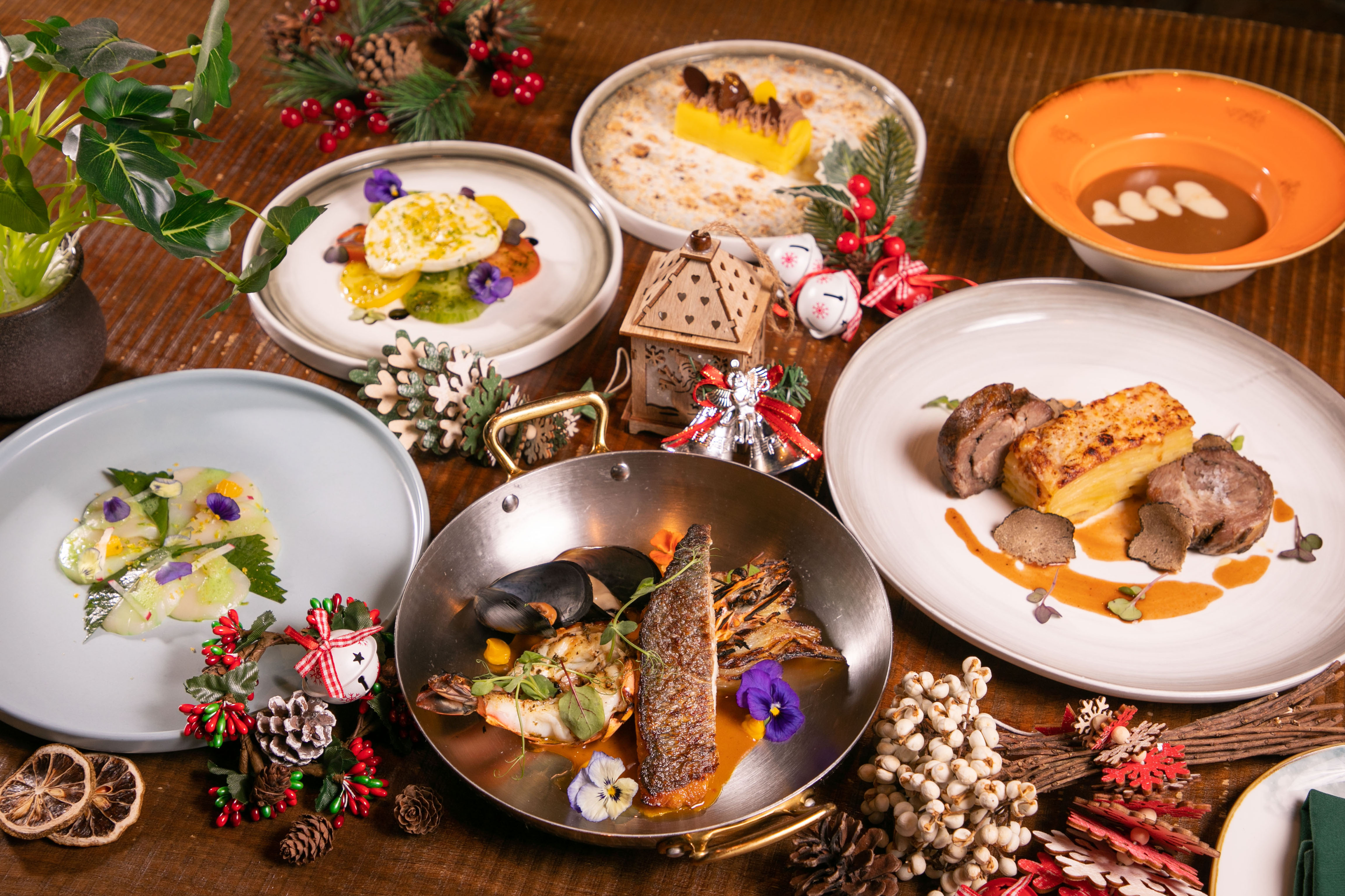Maison du mezze new year menu 2022