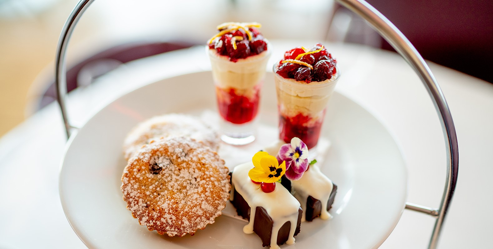 Harvey Nichols Edinburgh Festive Afternoon Tea at Harvey Nichols