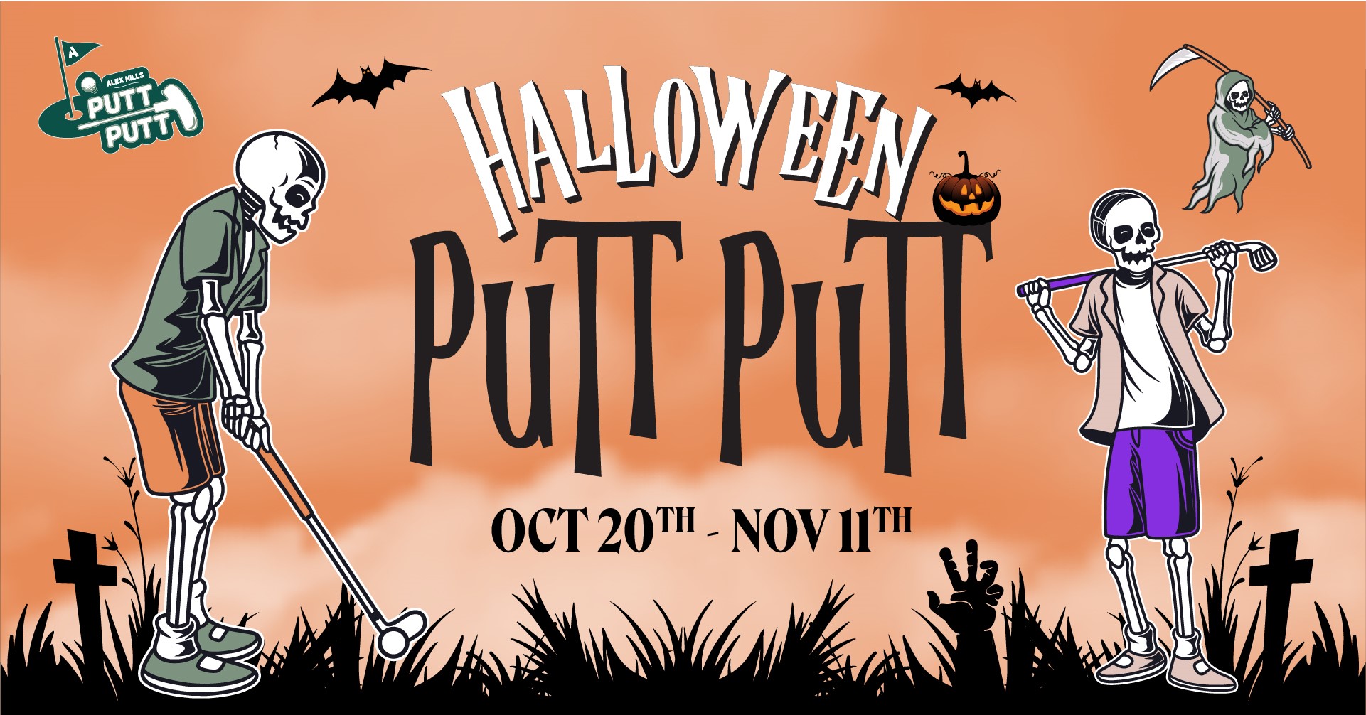 Alex Hills Putt Putt Halloween Putt Putt Individual Passes
