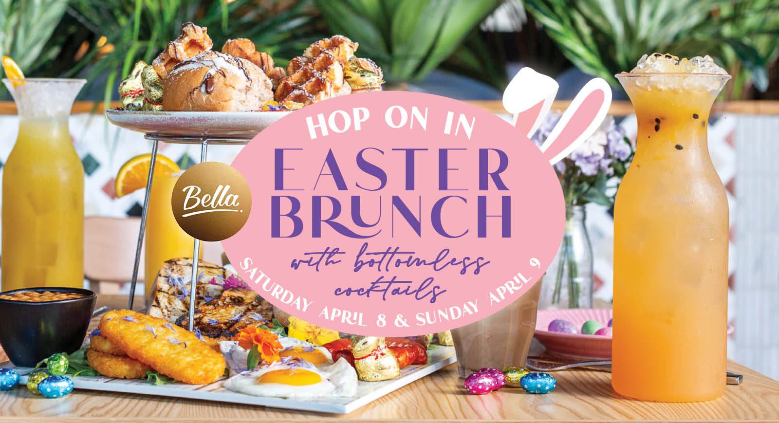 Bella Vista Hotel Easter Brunch at Bella April 8 & 9