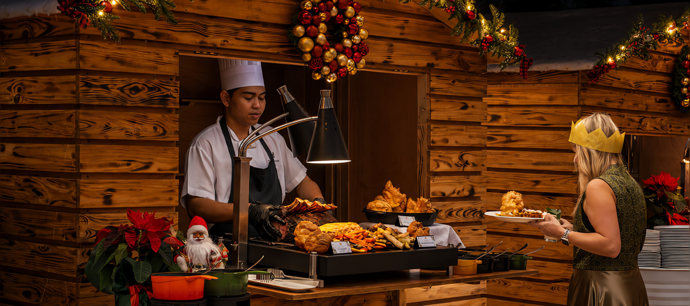 Christmas Eve at Caravan at Caravan, Ritz-Carlton JBR