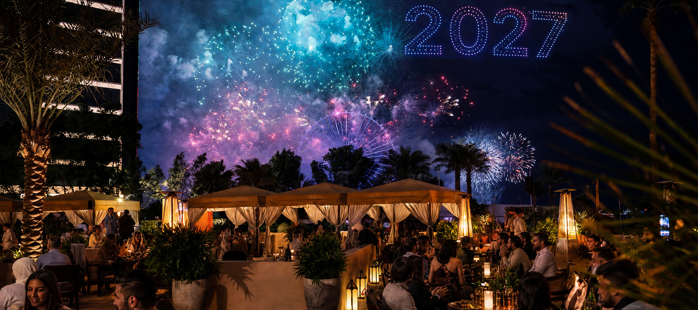 Arabian New Year’s Eve at Amaseena, Ritz-Carlton JBR